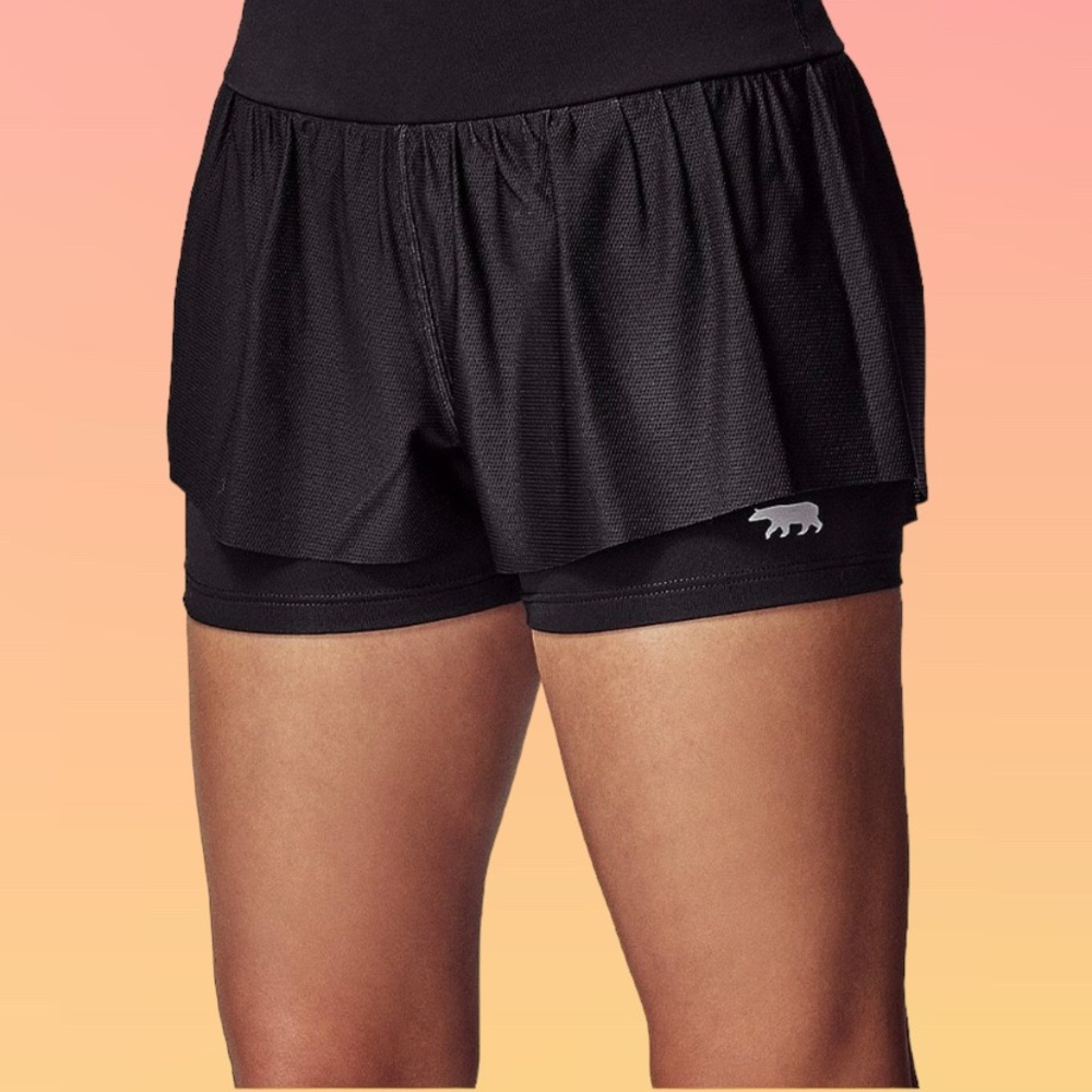 Running Bare Australia 4/6 Two in One Circuit Short Carbon38 Low Mid Ris…
